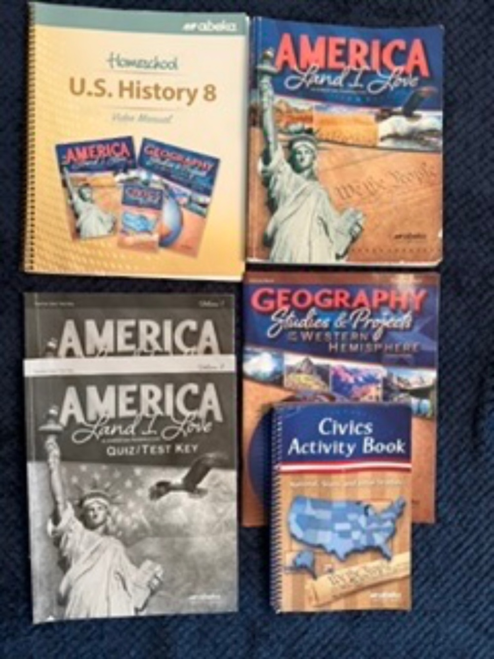 Abeka  US History grade 8